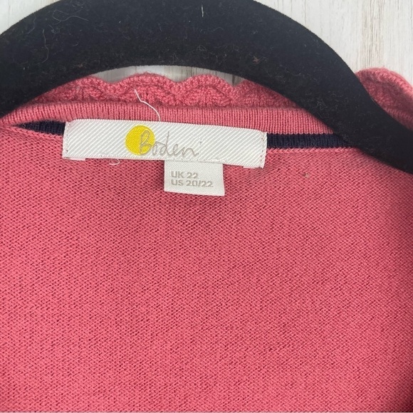 Anthropologie Boden rose cardigan US 20 - Picture 4 of 6
